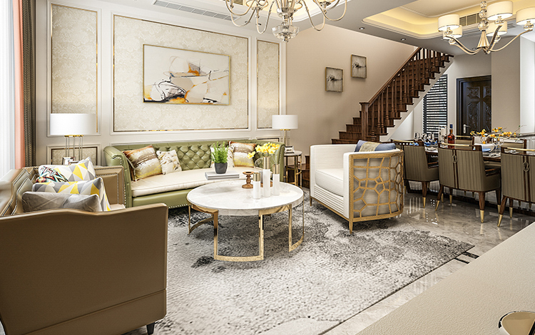 原来别墅装修大家都找红蚂蚁装饰,欧式风格装修效果图美翻了！