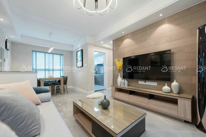 红蚂蚁装饰·觅渡翠庭现代北欧实景雅居