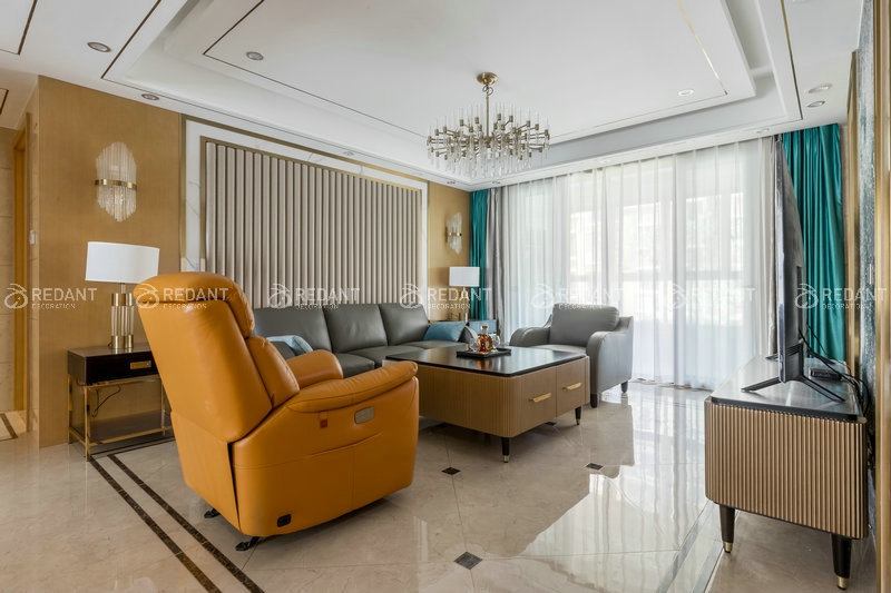 新港天城 丨 港式轻奢风格实景