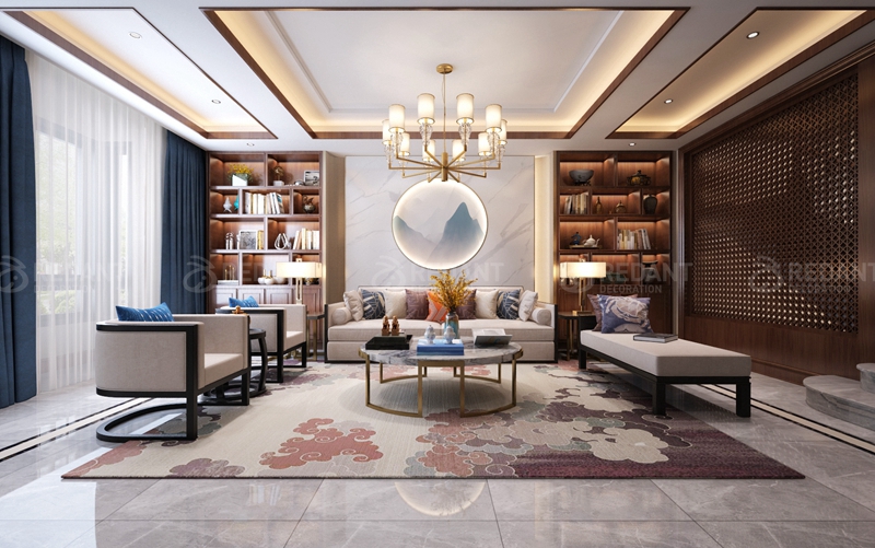 虞景山庄丨中式