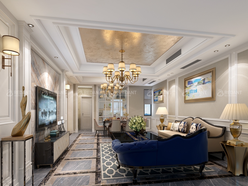 枫丹壹号 | 280㎡欧式风格别墅装修效果图