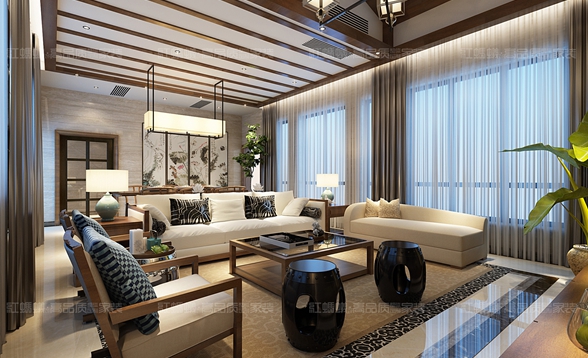 庄子别墅 | 新中式