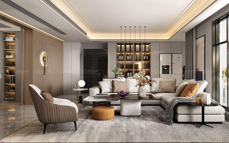 新湖明珠城丨现代轻奢风格