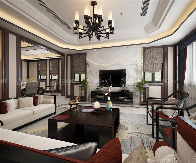 金域蓝湾 丨 新中式