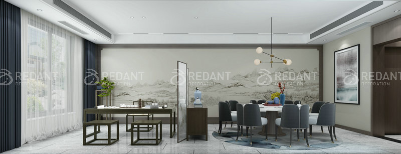 瑞园 | 360㎡新中式别墅装修案例