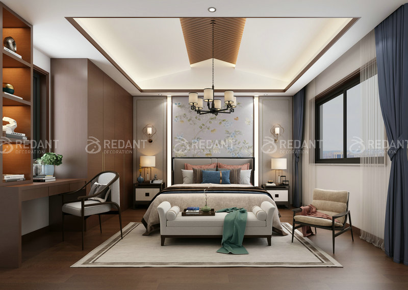 瑞园 | 360㎡新中式别墅装修案例