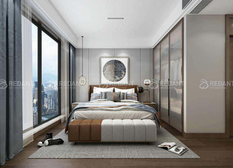 苏州湾丨 190平新中式风格装修效果图