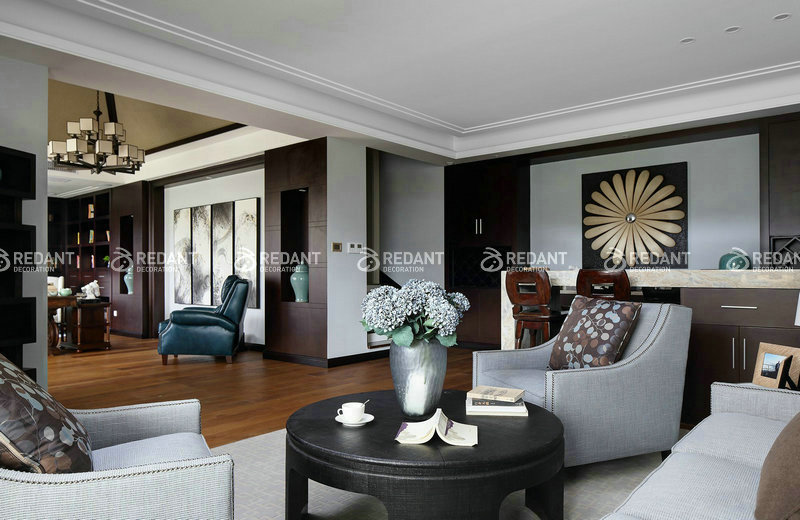 世纪豪庭丨200㎡美式风格别墅装修案例