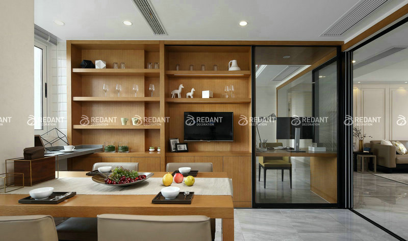 海域天境丨128㎡现代简约装修案例