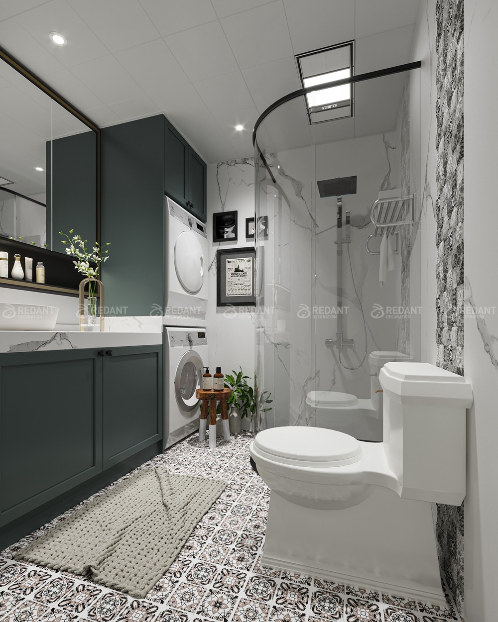 苏和雅集170㎡现代简约别墅装修案例