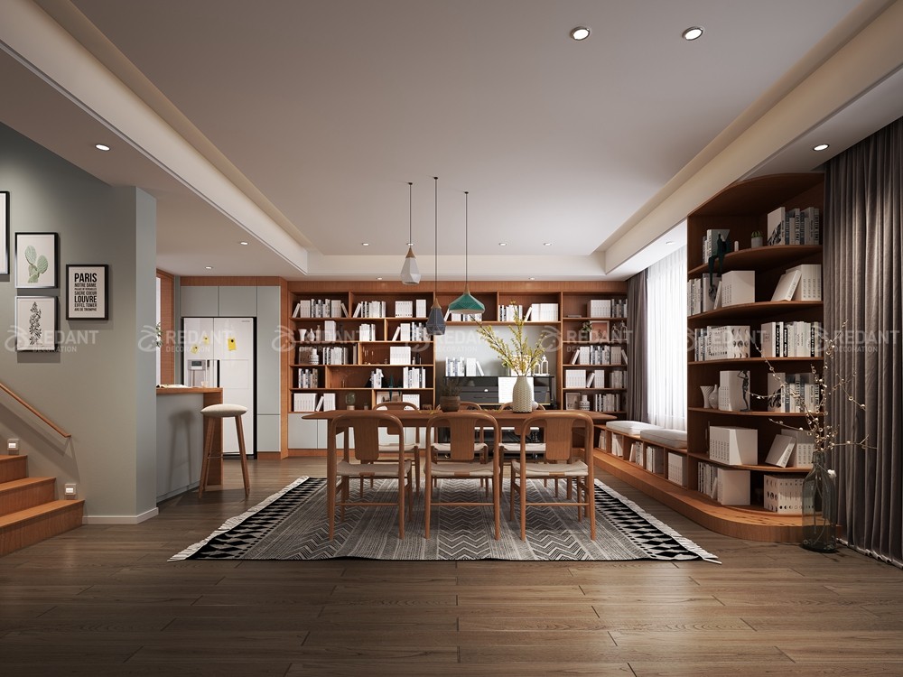 苏和雅集170㎡现代简约别墅装修案例