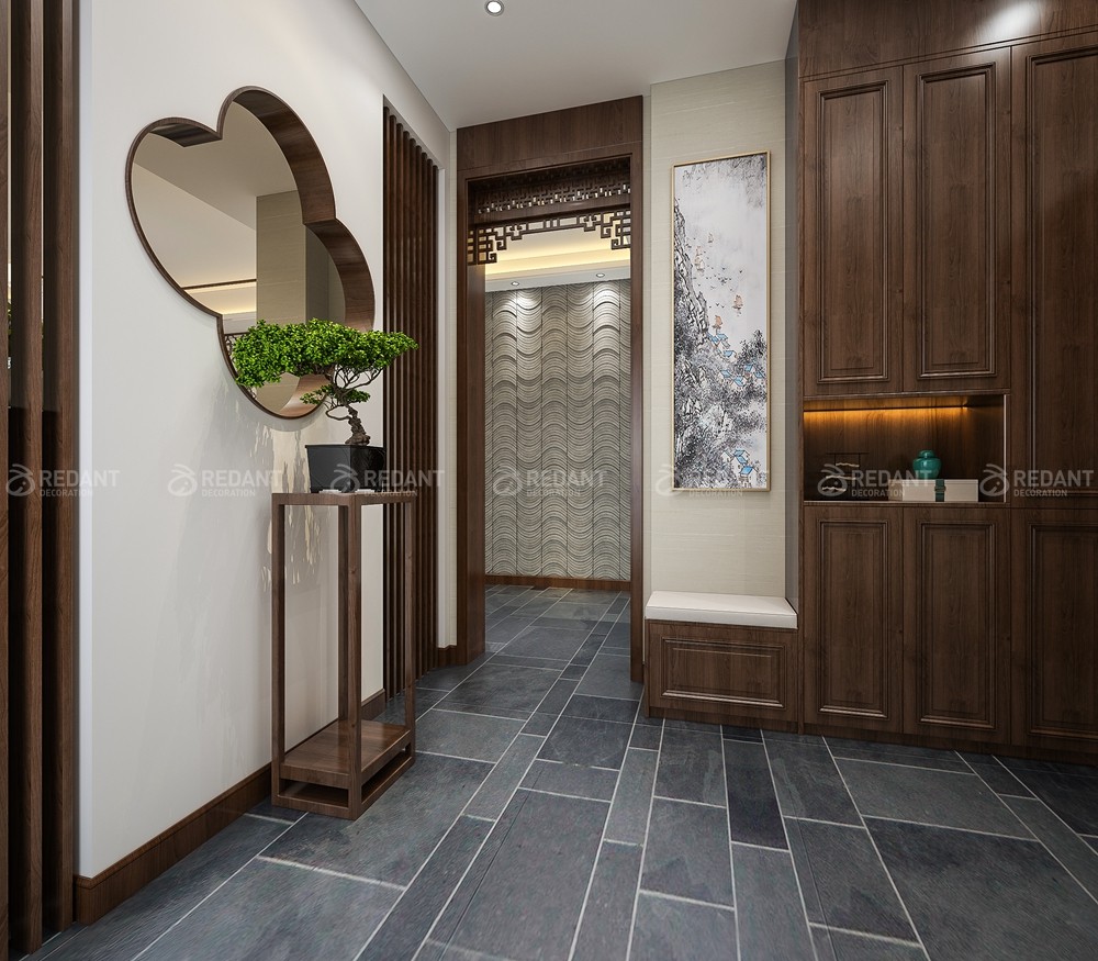 现代园墅400㎡新中式风格别墅装修案例