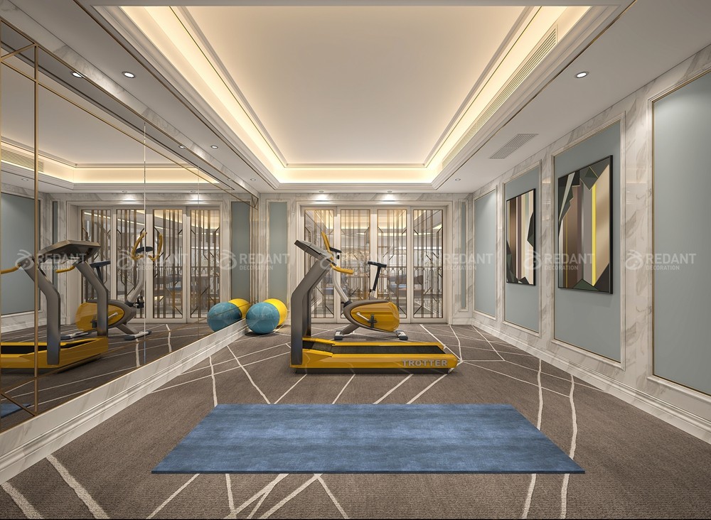 国瑞熙墅600㎡简欧风格别墅装修案例