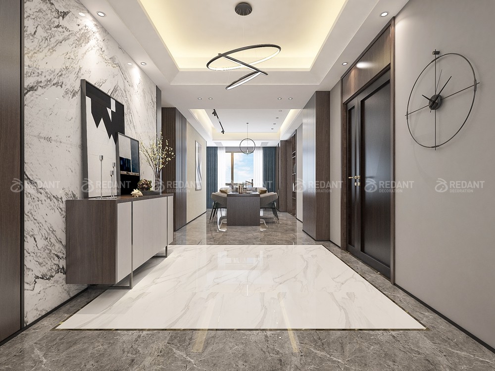 苏州湾景苑150㎡现代风格大平层装修案例