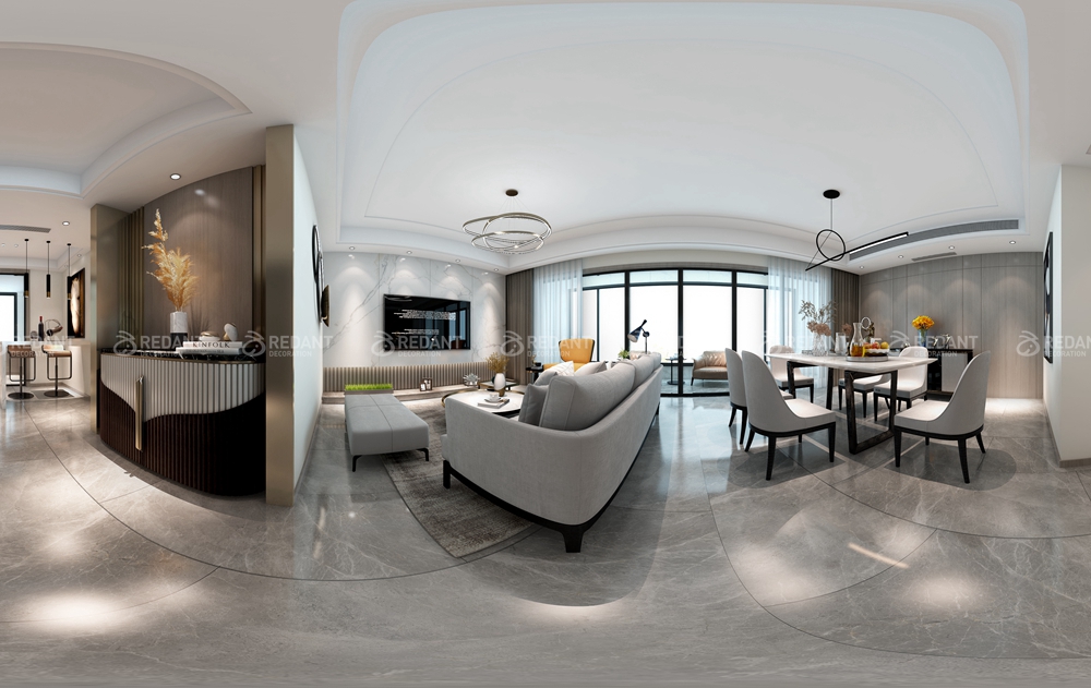 南山楠 | 150平现代风格装饰