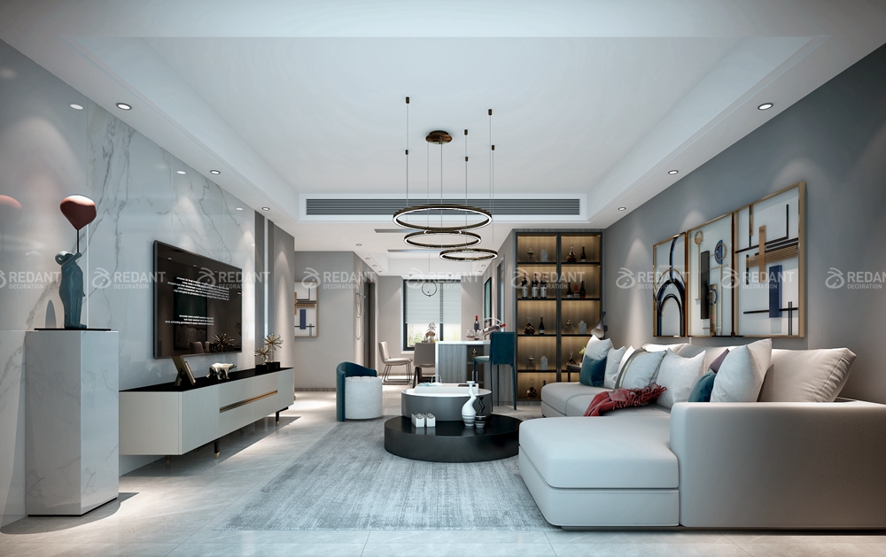 美之苑 | 136平现代风格装饰