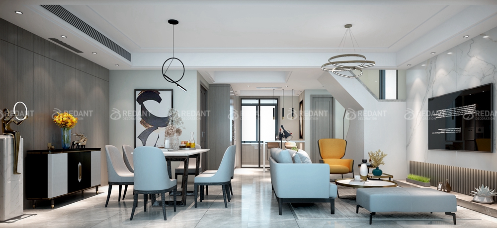 南山楠 | 150平现代风格装饰