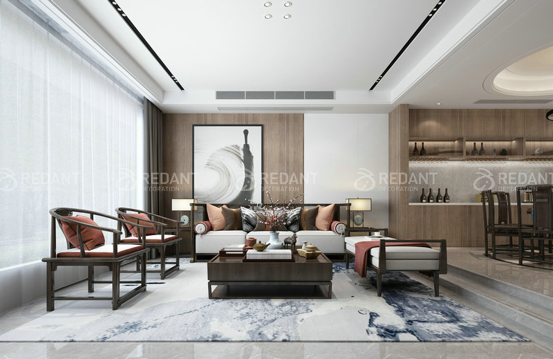 姑苏北园 丨 新中式风格装修效果图