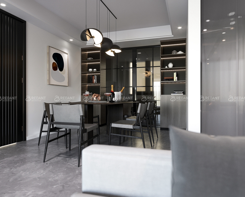 鲁能公馆 | 127平现代简约风格