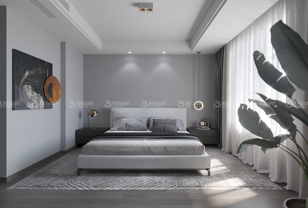 鲁能公馆 | 127平现代简约风格