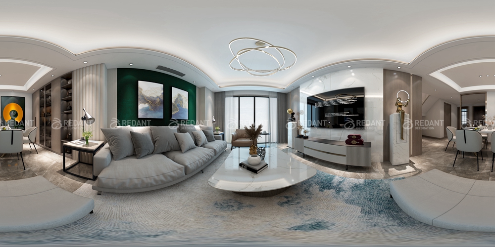 国瑞熙墅 | 180平现代轻奢风格