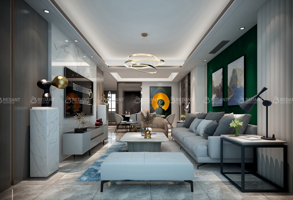 国瑞熙墅 | 180平现代轻奢风格