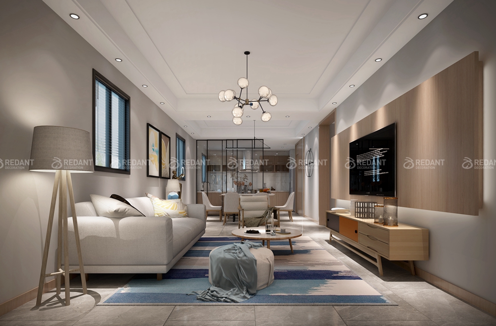 齐门外大街 | 150平现代风格