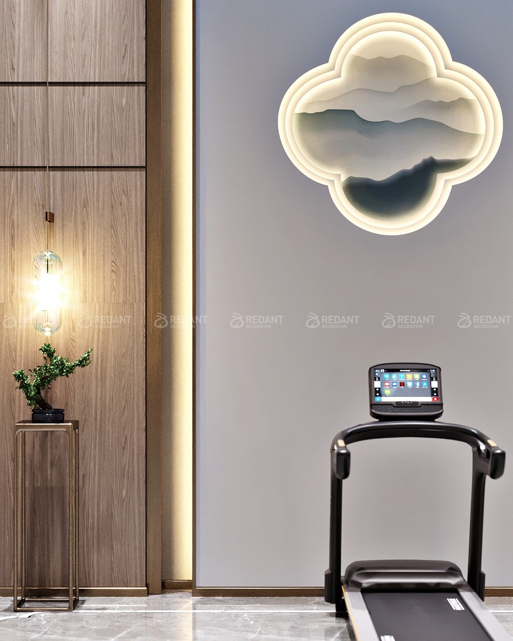 金科王府600㎡中式轻奢风格独栋别墅装修案例