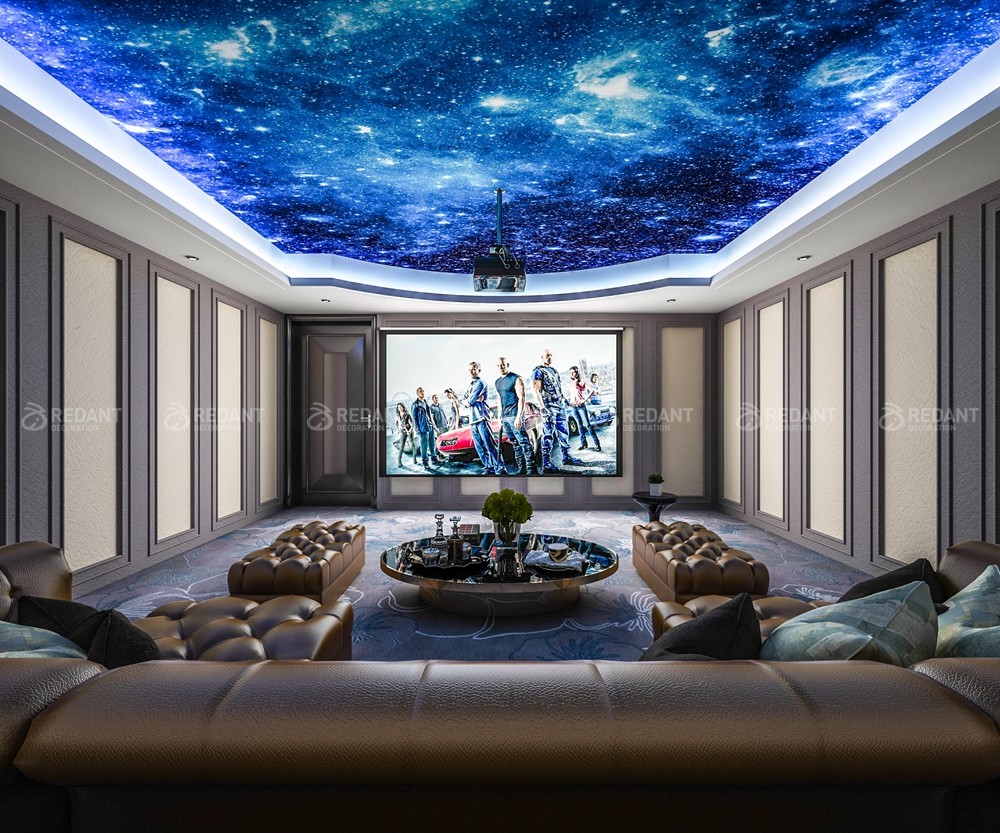 钓鱼台300㎡现代中式风格别墅装修案例