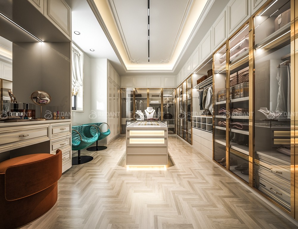 融创81栋700㎡法式轻奢风格独栋别墅装修案例