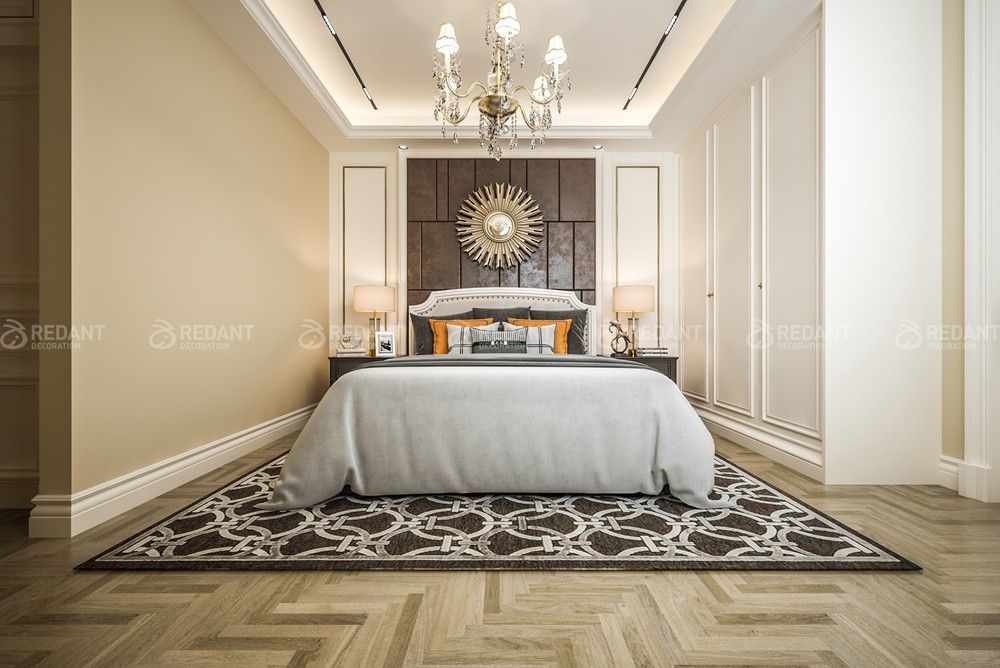 融创81栋700㎡法式轻奢风格独栋别墅装修案例