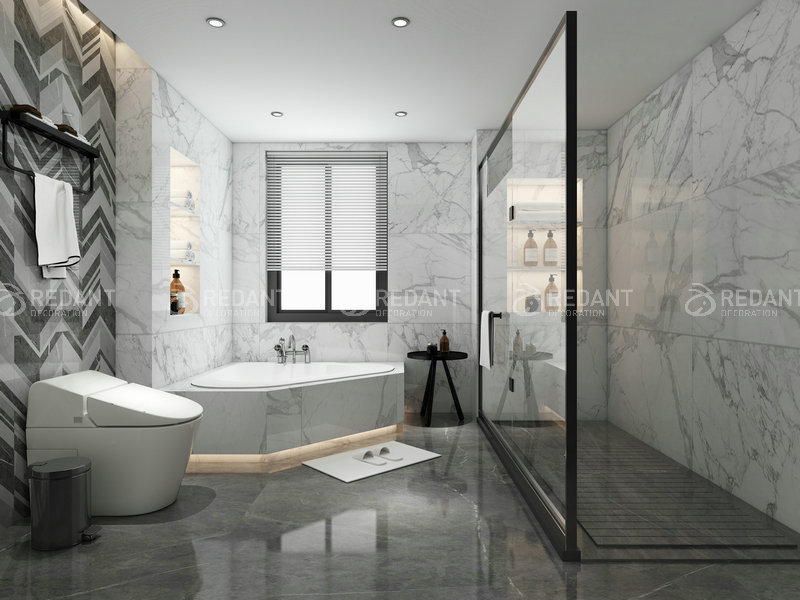 康帝庄园丨300平现代风格别墅装修效果图