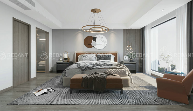 旭辉壹号院丨四居室现代风格装修效果图