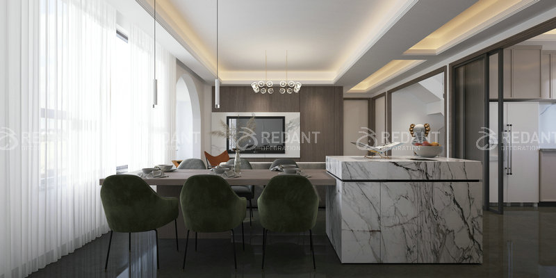 苏和雅集丨现代风格装修效果图