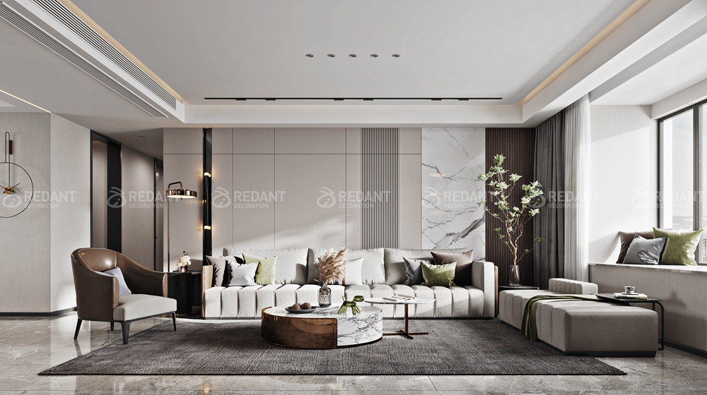 中海御湖熙岸 | 160㎡现代风格装修案例