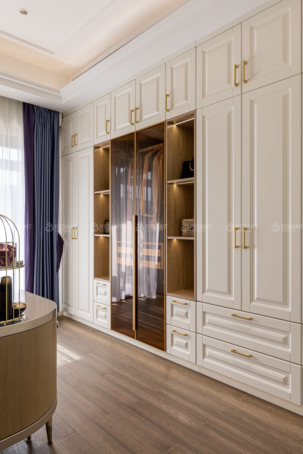 胥江湾350㎡轻奢风格别墅装修实景案例