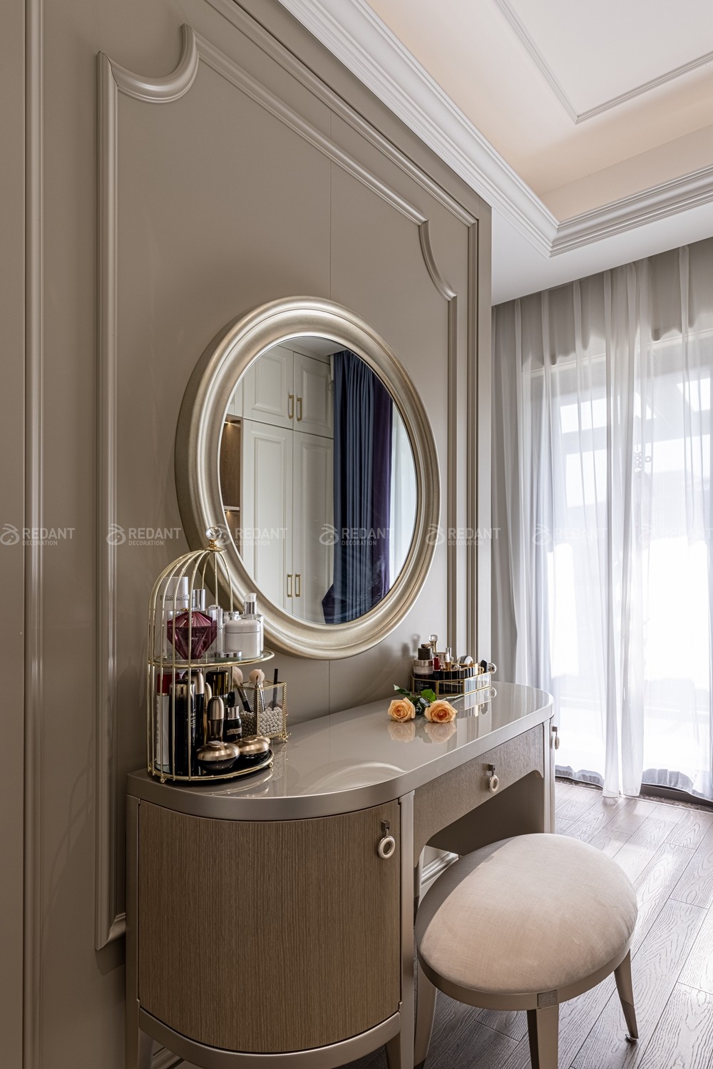 胥江湾350㎡轻奢风格别墅装修实景案例