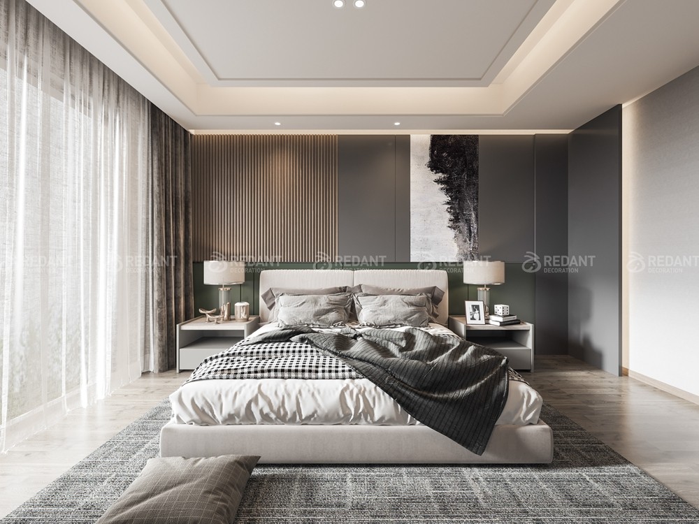 旭辉壹号院 | 300㎡新中式风格别墅装修案例