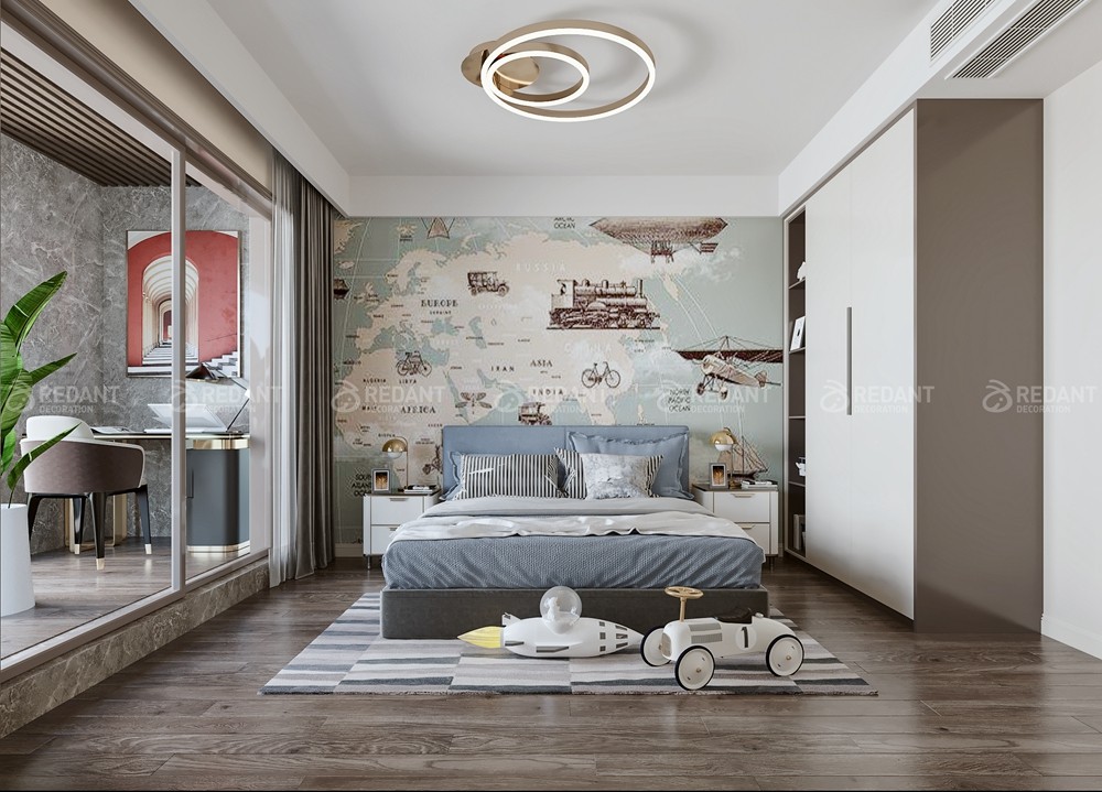 苏州湾景苑217㎡现代简约风格大平层装修效果图