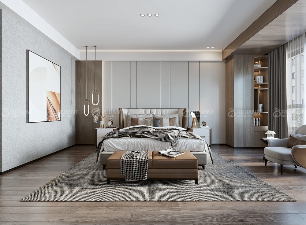 苏州湾景苑217㎡现代简约风格大平层装修效果图