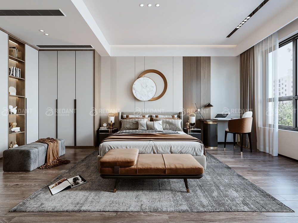 苏州湾景苑217㎡现代简约风格大平层装修效果图