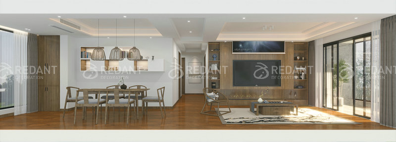 丽湾域丨现代风格装修效果图