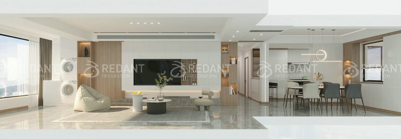 名城花园丨现代风格装修效果图