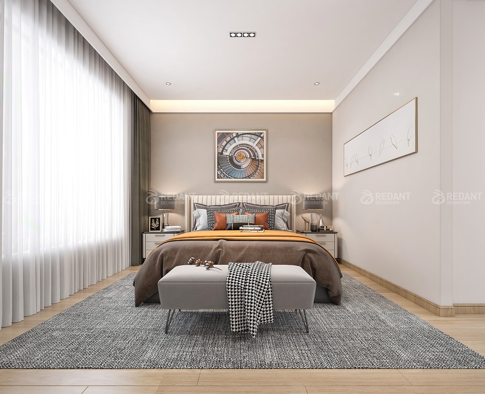 永乐里330㎡新中式风格别墅装修案例