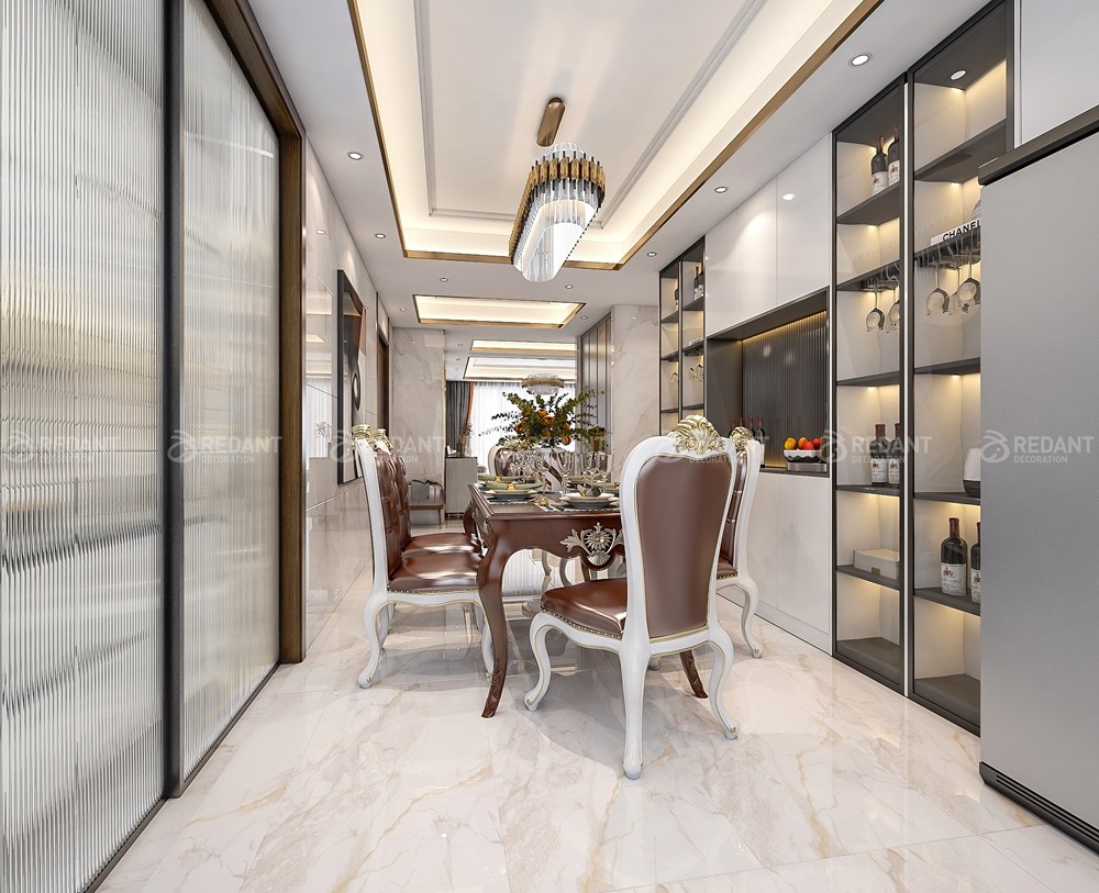 华发公园首府 | 136㎡现代风格复式装修案例