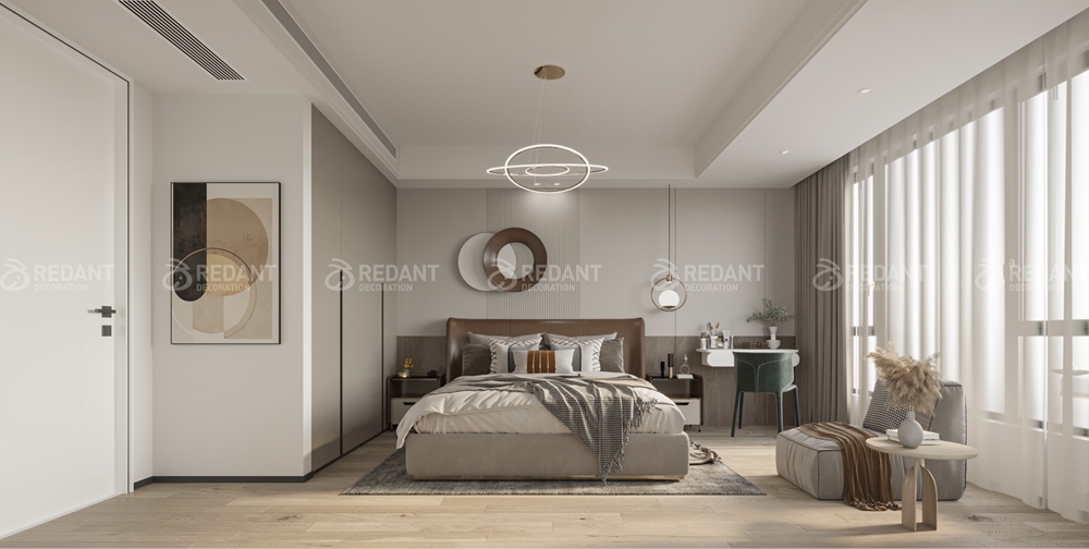 中航樾玺120㎡现代简约复式装修案例