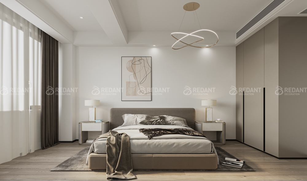 中航樾玺120㎡现代简约复式装修案例