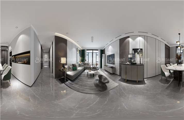 丹桂嘉园 | 128平现代轻奢风案例