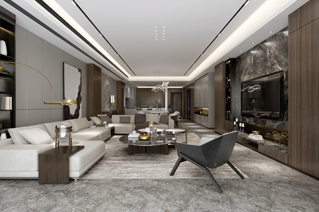 半月湾 | 230平现代风装修案例