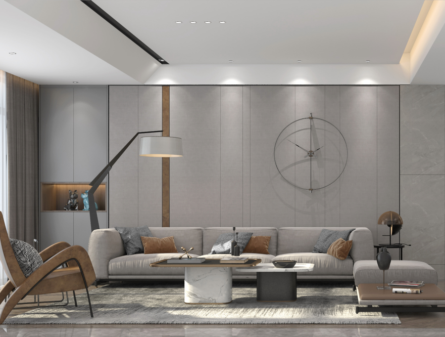 湖西玲珑 | 300平现代风格装修案例